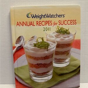 Weight Watchers Recipe Book with Colorful Food Images